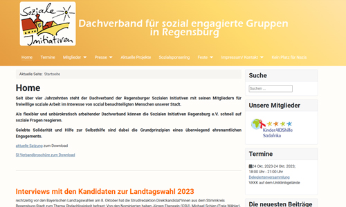 Soziale Initiativen Regensburg 